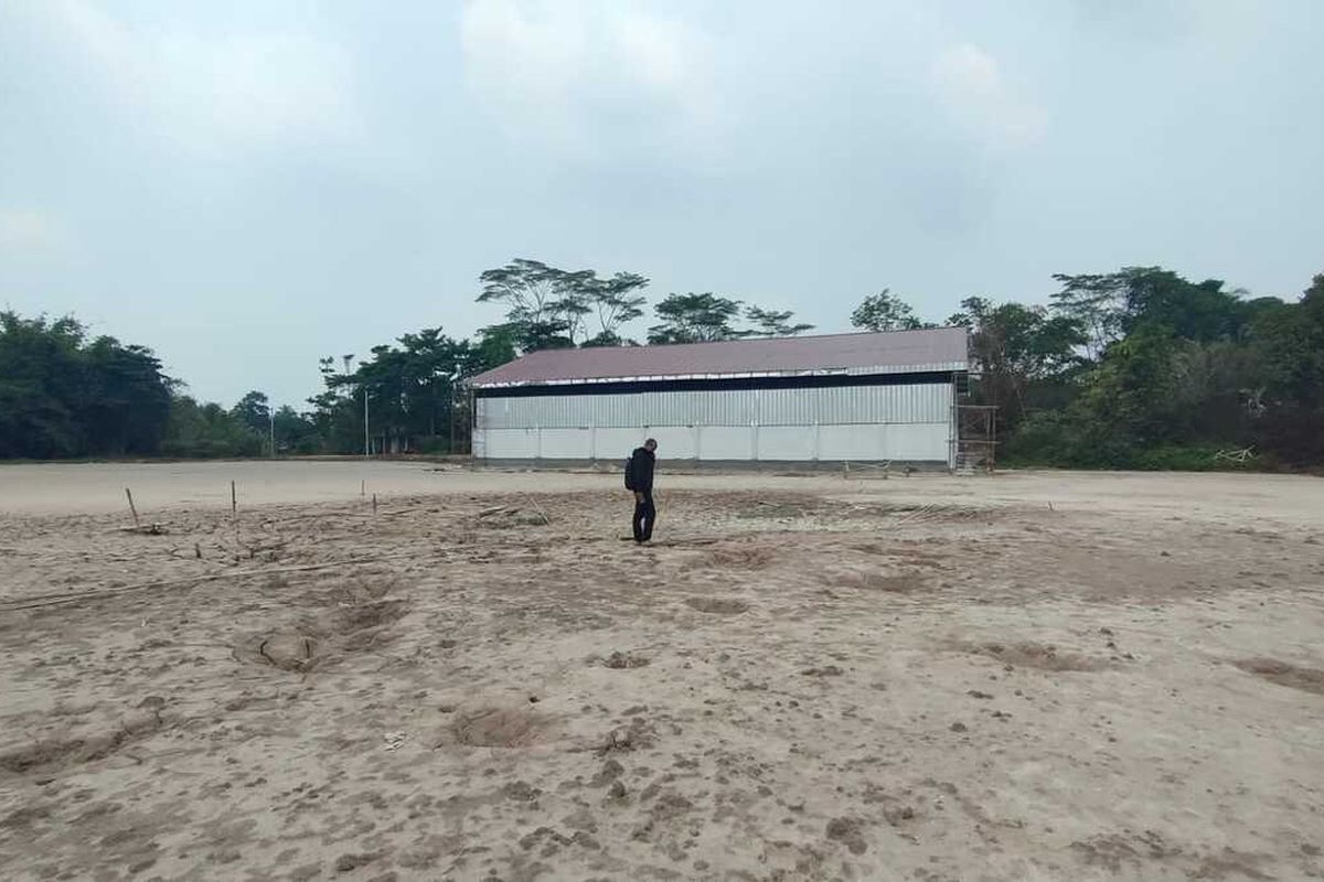 Koperasi Desa Merah Putih di Serang Berdiri di Atas Lumpur Belerang, Kondisi Lahan Jadi Sorotan