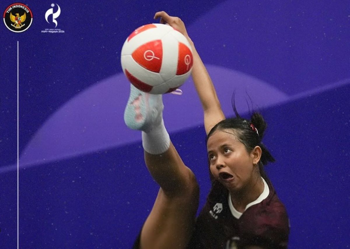 Sumaya Sumbang Perak Pertama Indonesia di Asian Games 2026, Ukir Sejarah dari Teqball