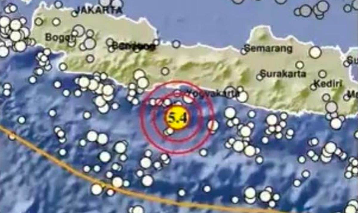 Gempa Guncang Selatan Cilacap, BMKG Pastikan Tidak Berpotensi Tsunami