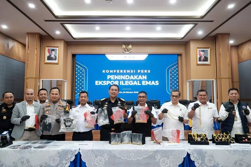 Bea Cukai dan Bareskrim Bongkar Penyelundupan Emas Ilegal 25,88 Kilogram Senilai Rp61 Miliar di Lima Bandara